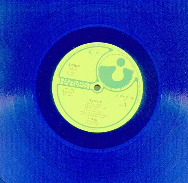 Blue vinyl