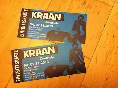 The last Kraan tickets?