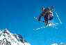 My friend Brian in the snowpark, '98 Val Thorens (size 40 kb)